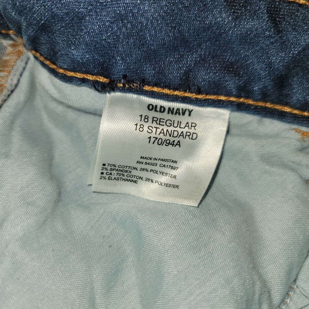 Old Navy Women's Rockstar Jeans, Size 18 Blue, Denim NWT. - Picture 11 of 14
